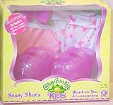 Cabbage Patch Kids Pink Sassy Shoes Set Head to Toe Accessories