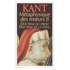 M�taphysique des moeurs
