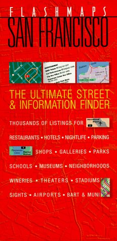 City Travel Guides Discounted  Books : Flashmaps San Francisco: The Ultimate Street & Information Finder