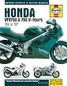 Honda VFR750 and 700 V-Fours Service and Repair Manual (Haynes Service and Repair Manuals)
