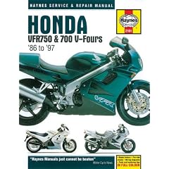 Honda VFR750 and 700 V-Fours Service and Repair Manual (Haynes Service and Repair Manuals)