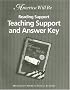 America Will Be: Reading Support : Teaching Support and Answer Key (Houghton Mifflin Social Studies)