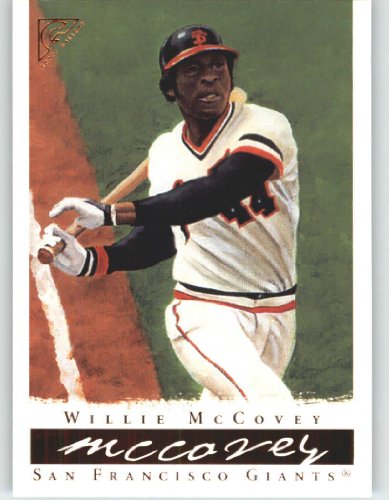 2003 Topps Gallery HOF (Hall of Fame) #51 Willie McCovey Wood Bat - San Francisco Giants (Baseball Cards)