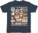 Big Lebowski Quote Mashup Navy T-shirt Tee Image