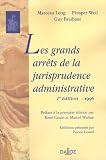 Revue Dalloz-Sirey  / Les grands arrêts de la jurisprudence administrative : Edition de 1956