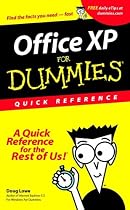 Microsoft Office XP for Windows for Dummies Quick Reference