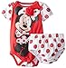 Disney Baby Girls Minnie Mouse Diaper Cover Set with Ruffles
