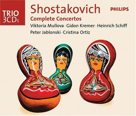 CD-Charts   : Shostakovich - Complete Violin,Cello & Piano Concertos / 3CD Set