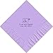 100 Printed Personalized Luncheon Dinner Party Napkins