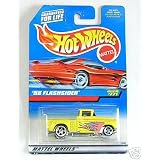 Mattel Hot Wheels 1998 1:64 Scale 1956 Yellow Flashrider Die Cast Truck Collector #771