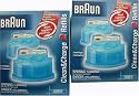 Braun Clean and Renew Cartridges (4 cartridges)