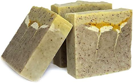 Jewelweed Anti Itch Soap - Natural Poison Ivy Wash - Three Large 5.5 Oz. Bars - Organic Palm Oil Soap - Shea Butter - Olive Oil - Coconut Oil - Handmade Cold Process - Homeopathic