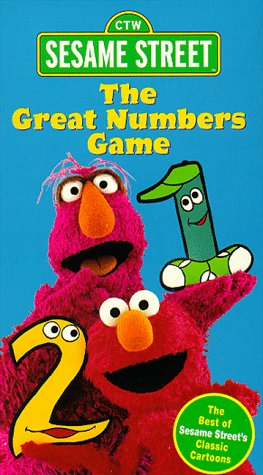 Childrens Toyshop  VHS : Sesame Street: The Great Numbers Game