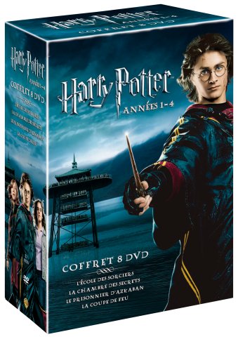 Coffret Harry Potter – L’intégrale 8 DVD – Années 1 à 4