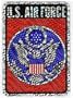 Air Force Holographic Rectangle Decal
