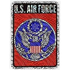 Air Force Holographic Rectangle Decal