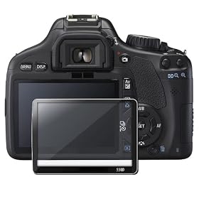eForCity Glass Screen Protector for Canon EOS 550D / Digital Rebel T2i