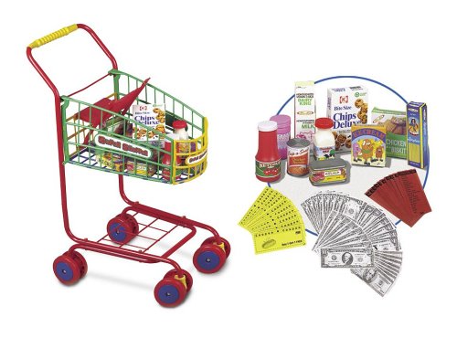 Childrens Toyshop  Toys : Super Shopper Shopping Cart
