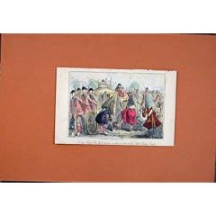 Goldbrassen-Karossen-John-Blutegel-Hand C1850 Georgy Gef�rbt