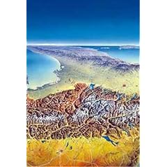 Das gro�e Berann-Alpenpanorama: Von Marseille bis Wien