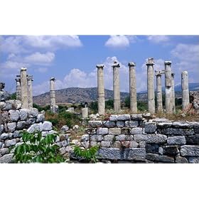 photographie Temple of Aphrodite's fourteen columns dating from 1st century BC. est disperible en...