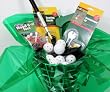 Deluxe Golfer's Gift Basket with Travel Putter and More
