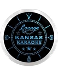 From Amazon.com. Click for details:
 Home: ncpk2016-b KANSAS Karaoke Lounge Bar Beer LED Neon Sign Wall Clock - ADV PRO Home: ncpk2016-b KANSAS Karaoke Lounge Bar Beer LED Neon Sign Wall Clock - ADV PRO