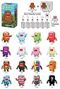Domo 2" Mystery Qee Figure by Toy2R - One Blind Box