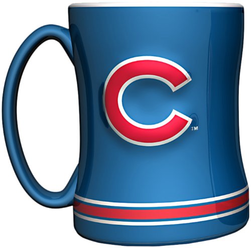 MLB Chicago Cubs 15-Ounce Sculpted Relief Mug at Amazon.com