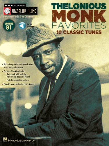 Thelonious Monk Favorites Songbook: Jazz Play-Along Volume 91