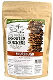 Raw Sprouted Crackers, 4.5 Oz, Sourdough, (2-pack)