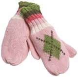 San Diego Hat Girls 2-6x Kids Knit Mittens,Argyle,2-4 years