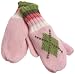 San Diego Hat Girls 2-6x Kids Knit Mittens,Argyle,2-4 years
