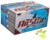 Diablo All Star Paintballs - 2000 Rounds - Clear Shell - Neon Yellow Fill