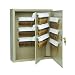 STEELMASTER Unitag Locking 240-Key Cabinet, 16.5 x 20.13 x 4.88 Inches, Sand (201924003)