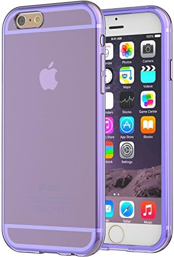 Apple iPhone 6S / 6S Plus Case, Chivel (TM) iPhone 6S/6S Plus Case Slim NEW Transparent Premium Flexible Soft TPU Gel Case Skin Cover (iPhone 6S Plus (Purple))