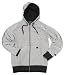 Flip Heathen Men's Hooded Zip Sweatshirt - White