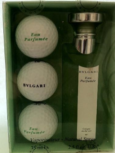 Bvlgari Eau Parfumee Au the Vert Set 2.5 Oz + 3 Golf Balls By Bvlgari
