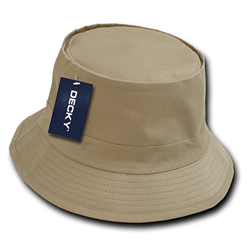 DECKY Fisherman's Hat, Khaki, Large/X-Large