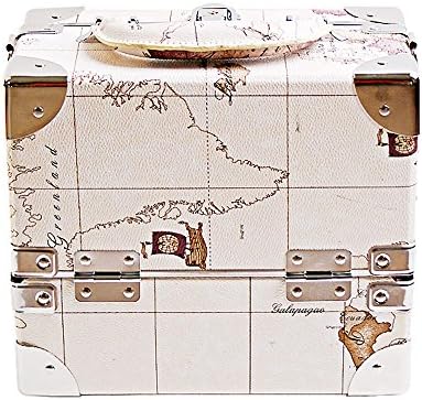 Cosmebox7 Professional Makeup Box 2 Column Dff201 Beigeworld Beauty Cosmetics & Makeup Train Case
