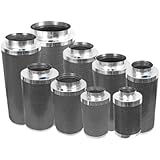 Phresh 701010 Carbon Air Filter, 6 by 24-Inch, 550 CFM