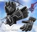 BLACK CANYON Skihandschuhe mit Thinsulate und Kevlarverstärkung, schwarz/silber, L