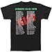 Kiss Distressed Dynasty Tour 1979 Print Men's Slim Cotton Shirt