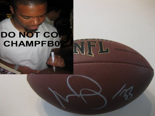 MICHAEL TURNER,ATLANTA FALCONS,NORTHERN ILLINOIS,SIGNED,AUTOGRAPHED,NFL FOOTBALL,WITH PROOF + COA