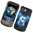Samsung Behold 2 T939 (T-Mobile) Rubberized Snap-on Protector Hard Case Image Cover "Tribal Skull" Design