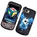 Samsung Behold 2 T939 (T-Mobile) Rubberized Snap-on Protector Hard Case Image Cover "Tribal Skull" Design