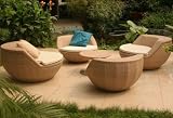 4 Chairs with center table set