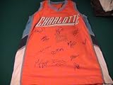 2010-11 CHARLOTTE BOBCATS TEAM SIGNED AUTOGRAPHED JERSEY W/ HOLOGRAM + COA
