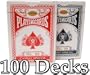 100 Decks of Casino Special No. 99 Plastic Coated Playing Cards