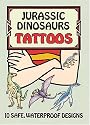 Jurassic Dinosaurs Tattoos (Temporary Tattoos)